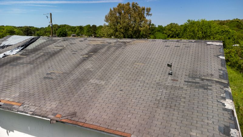 Storm Damage Roof Tarping
